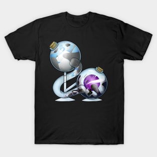 Demiboy And Asexual Pride Potion T-Shirt